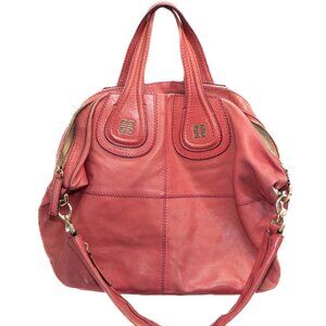 Givenchy Nightingale 2 Way Red Leather Bag